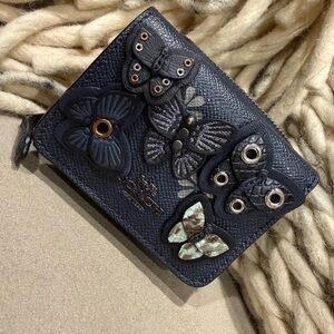 Coach Butterfly Trifold Wallet 2922